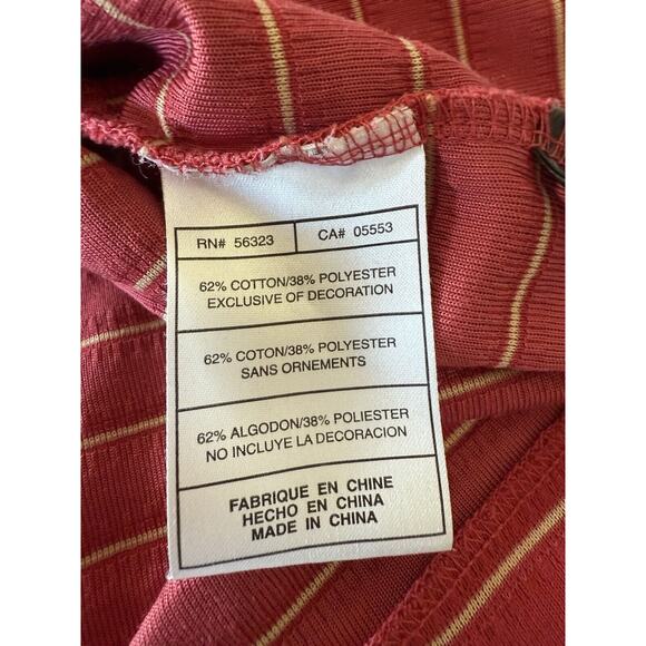 Tiger Woods Collection‎ Nike Shirt Golf Red Collar  XXLT - Picture 7 of 12